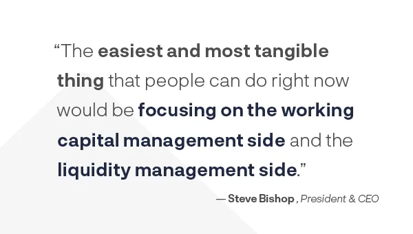 Quote from Steve Bishop